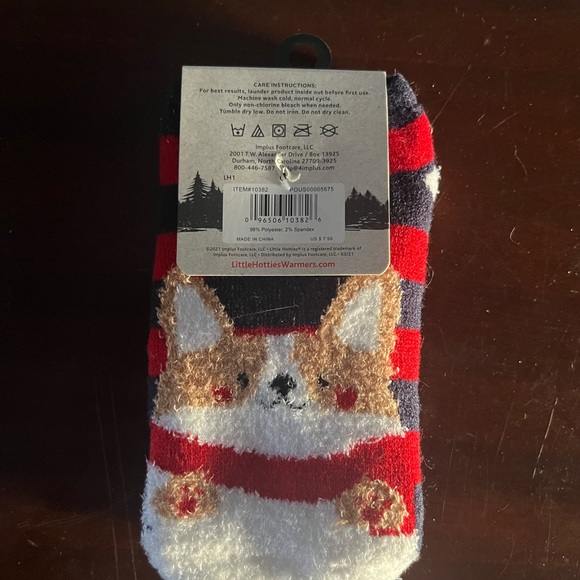 Fuzzy ankle socks - Picture 3 of 3